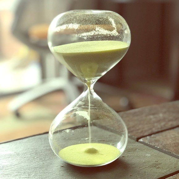 Three Hands Corp Other - Blown Glass Hourglass DONATED TO NON-PROFIT!!